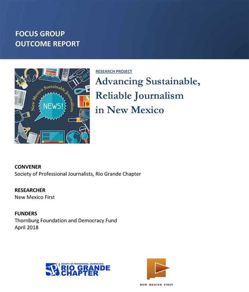 NM First report sustainable journalism